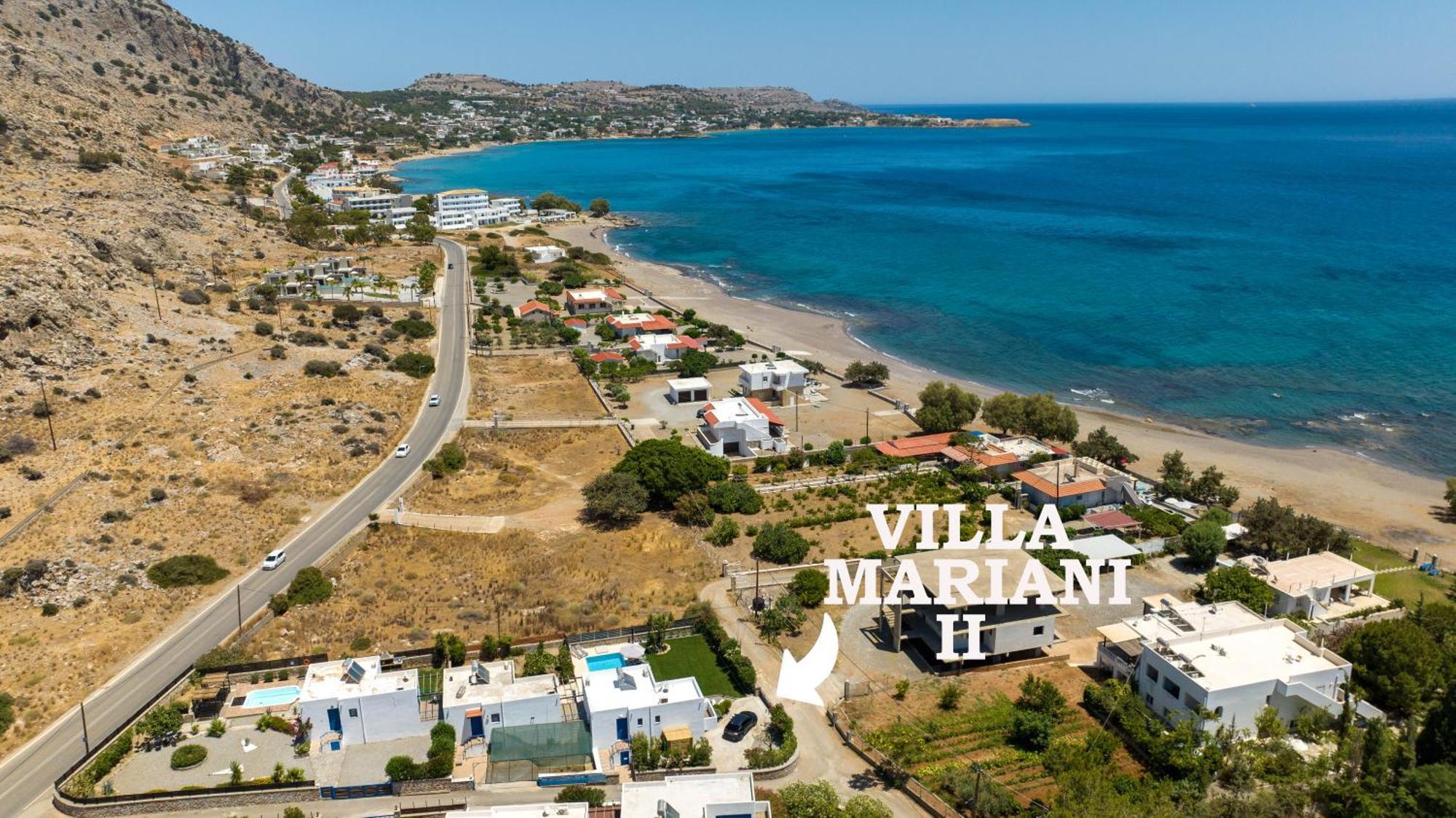 Villa Mariani II - In Lothiarika, Newly Renovated June 2024, Private Pool, Lindos 10 Min, Beach 120M ラルドス エクステリア 写真